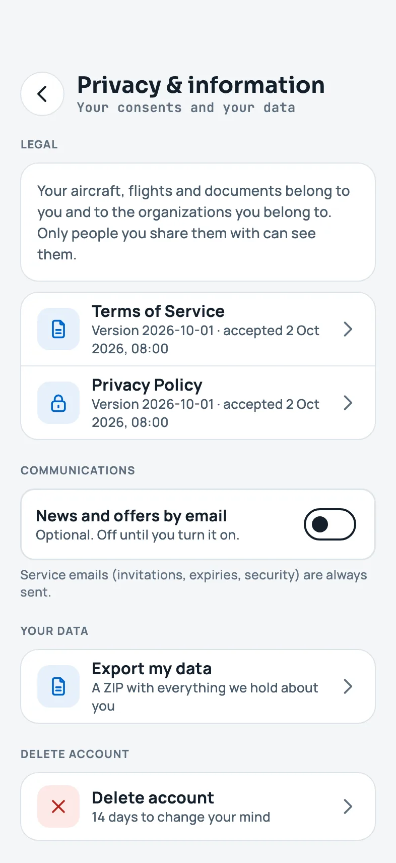 Privacitat i informació