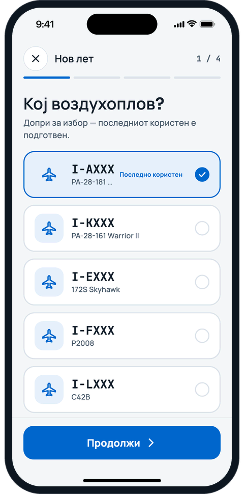 Нов лет, чекор 1: избери воздухоплов